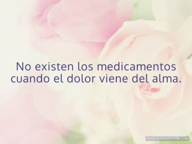 No existen los medicamentos...