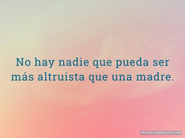 No hay nadie que pueda...