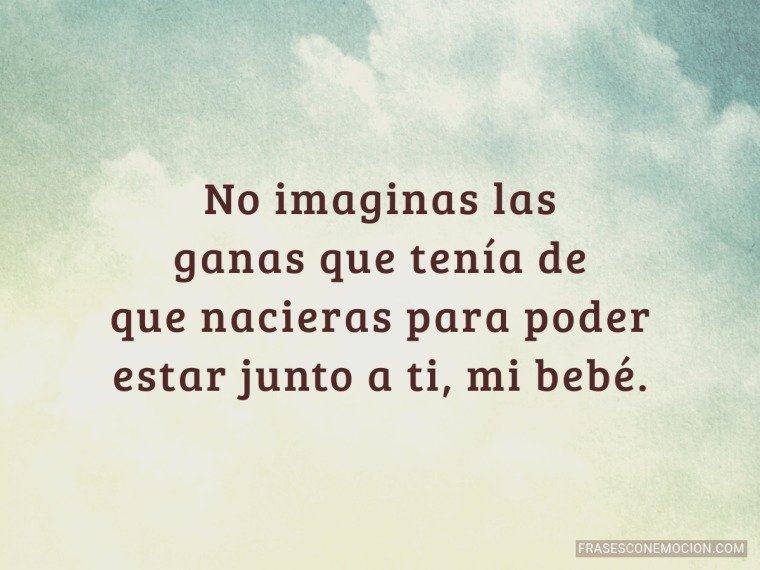 No imaginas las...