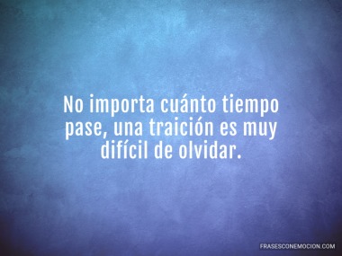 No importa cuánto tiempo...