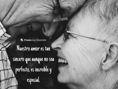 Nuestro amor es tan sincero...