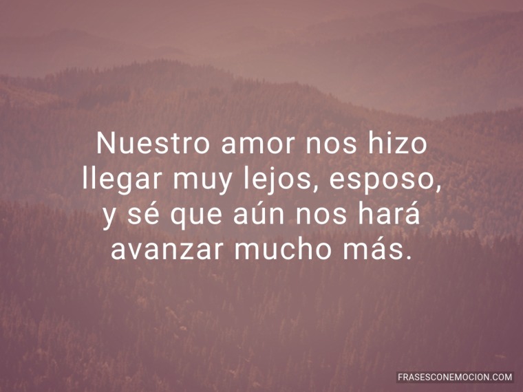 Nuestro amor nos hizo...