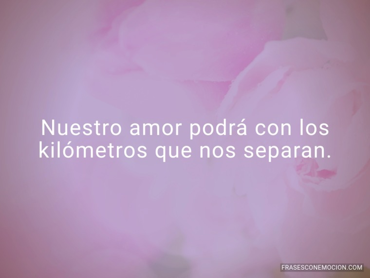Nuestro amor podrá...