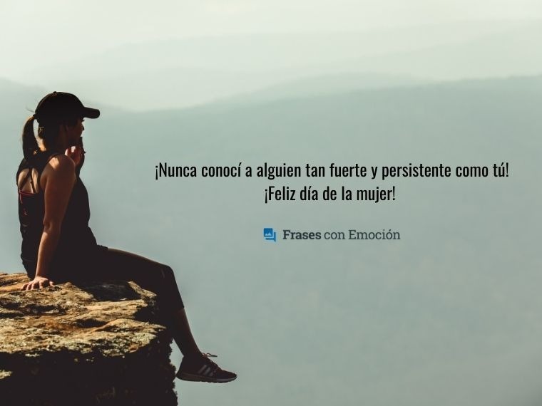 Nunca conocí a alguien...