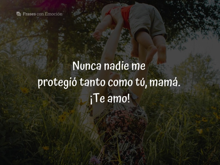 Nunca nadie me protegió...