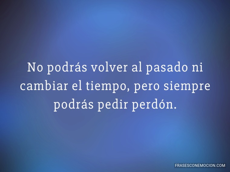 Nunca nadie pudo volver...