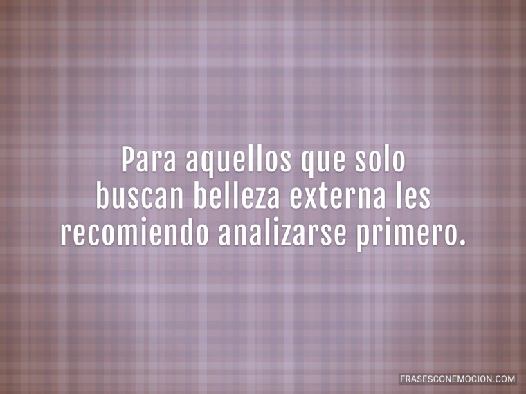 Para aquellos que...