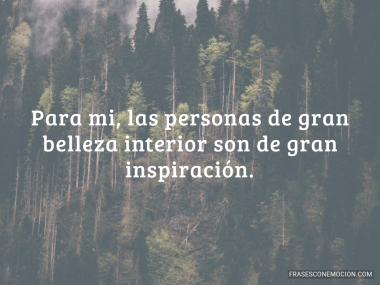 Para mi las personas...