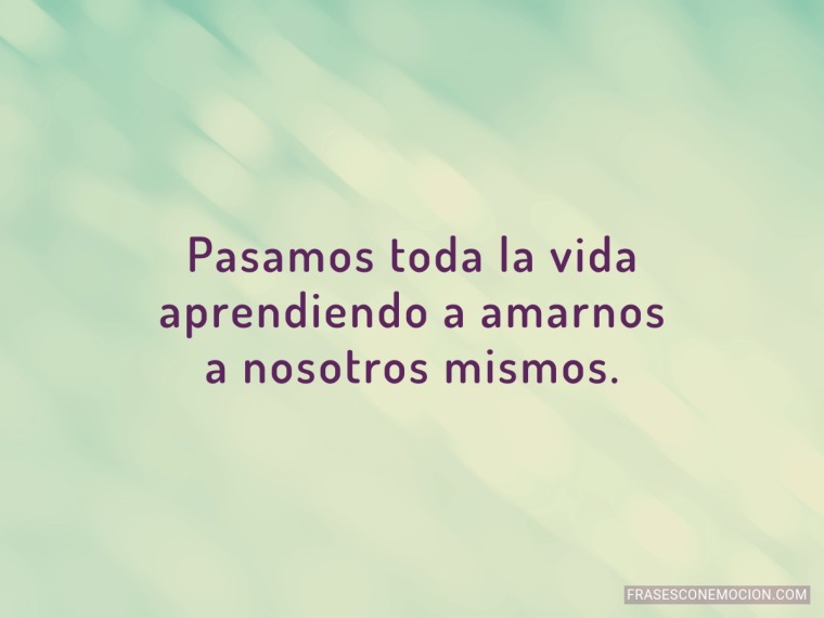 Pasamos toda la vida...