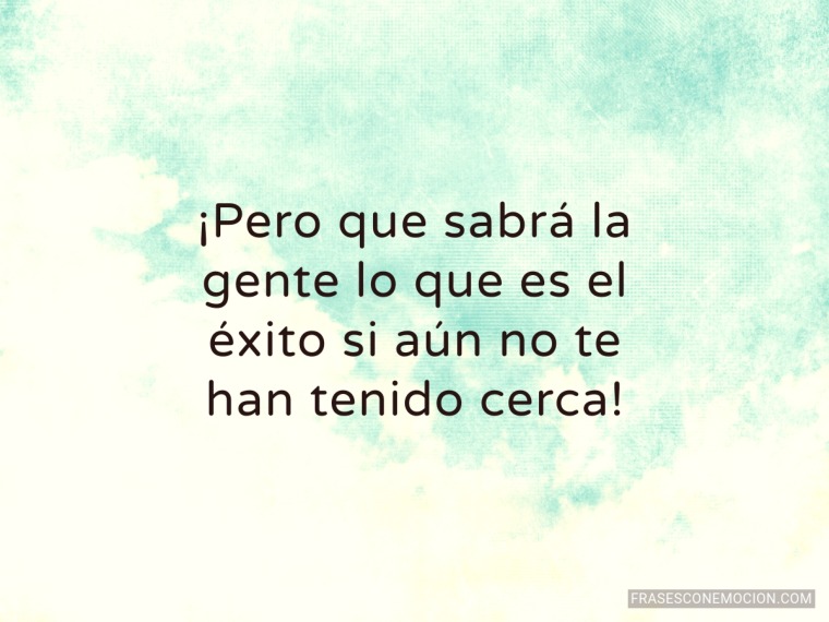 Pero que sabrá la...