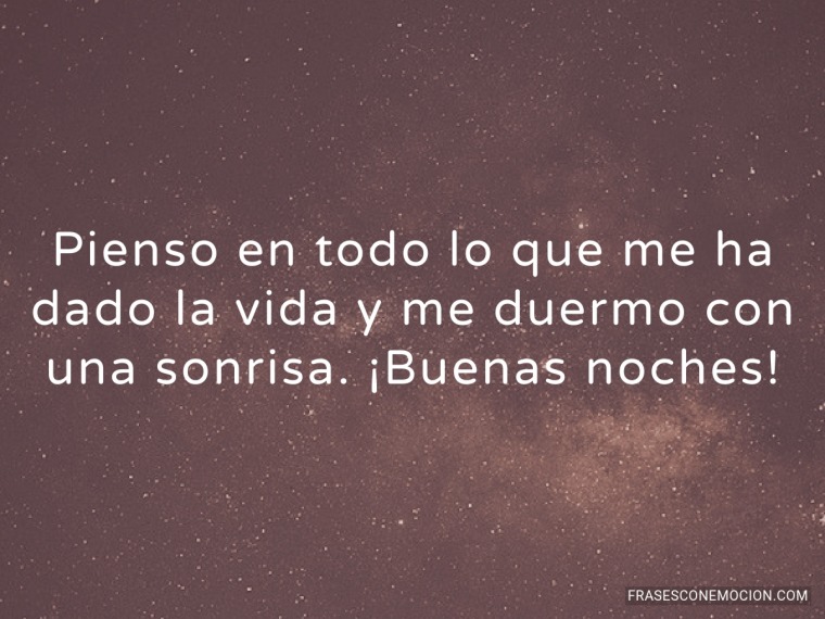 Pienso en todo lo que...