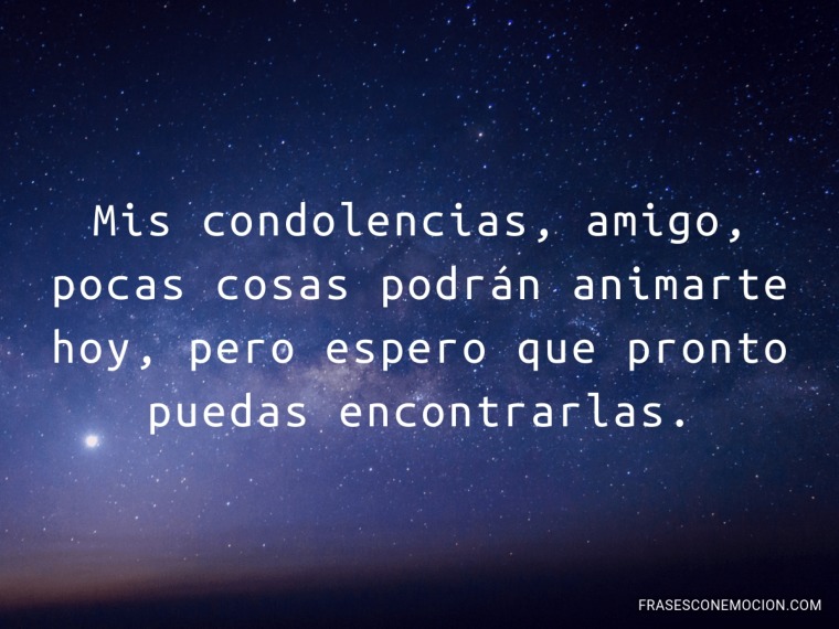 Pocas cosas podrán animarte...