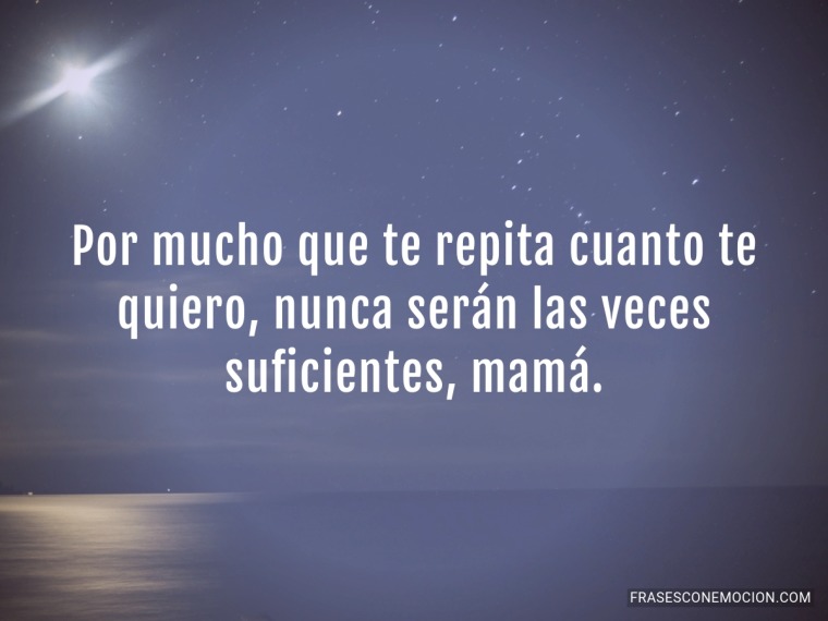 Por mucho que te repita...