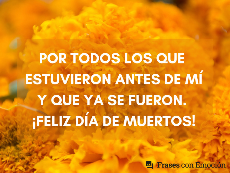 Por todos los que estuvieron...