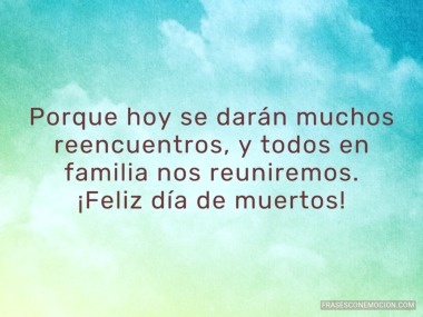 Porque hoy se darán muchos...