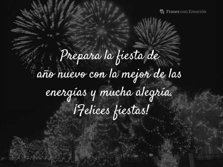 Prepara la fiesta...