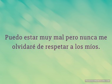 Puedo estar muy mal...