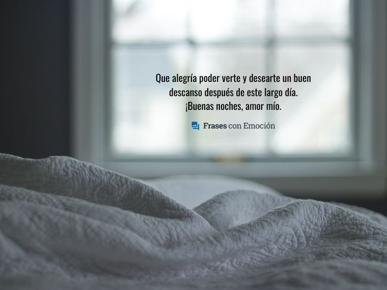 Que alegría poder verte...