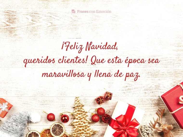 Que esta época sea maravillosa...