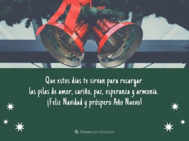 Que estos días te sirvan...