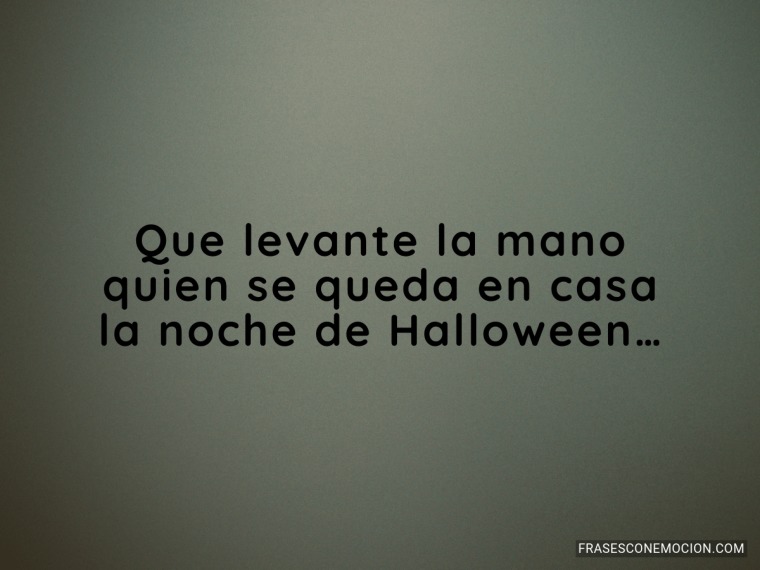 Quien se queda en casa...