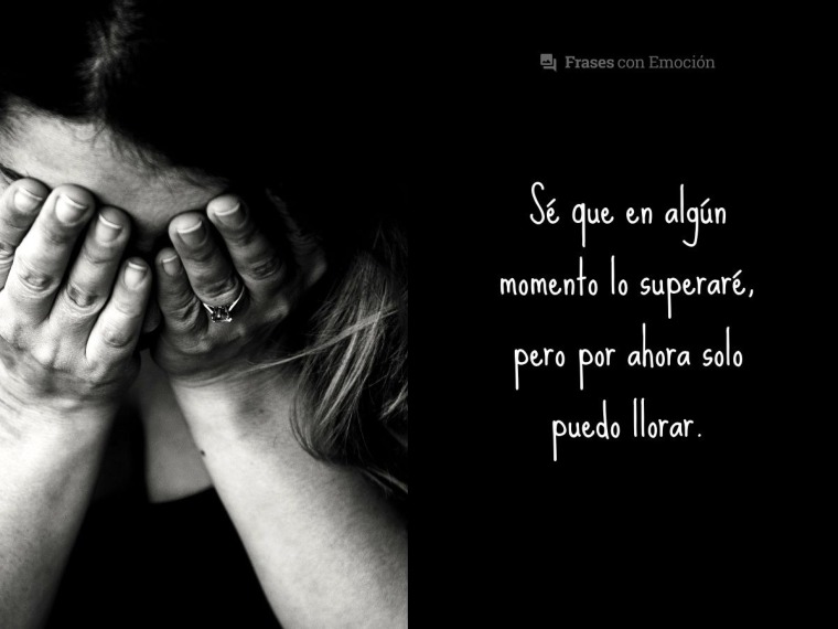 Sé que en algún momento...