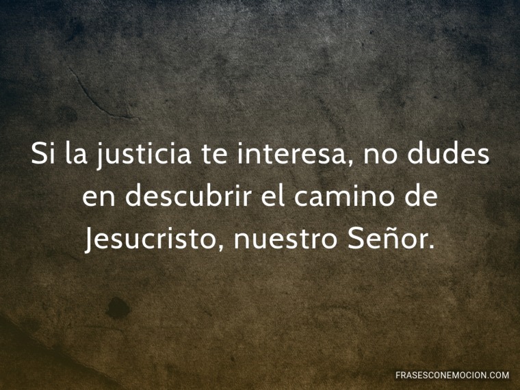 Si la justicia te interesa...