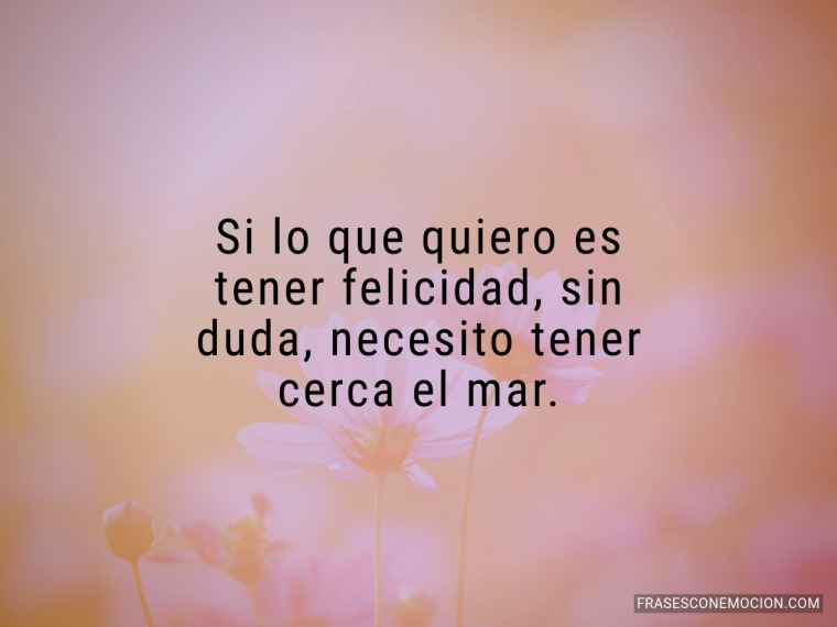 Si lo que quiero es...