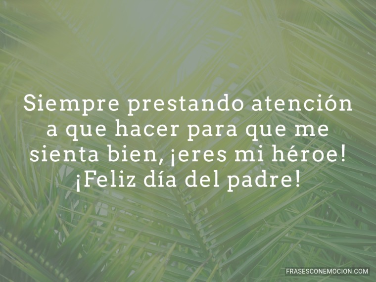 Siempre prestando atención...