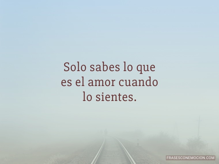 Solo sabes lo que...