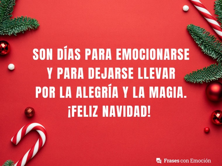 Son días para emocionarse y...