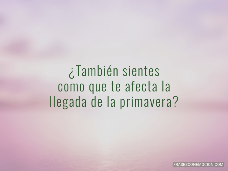 También sientes como...