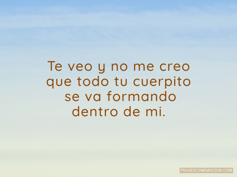 Te veo y no me creo...