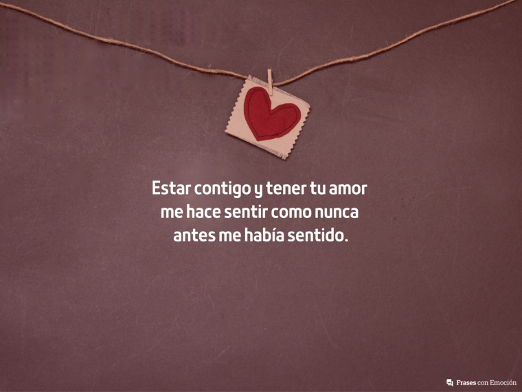 Tener tu amor...
