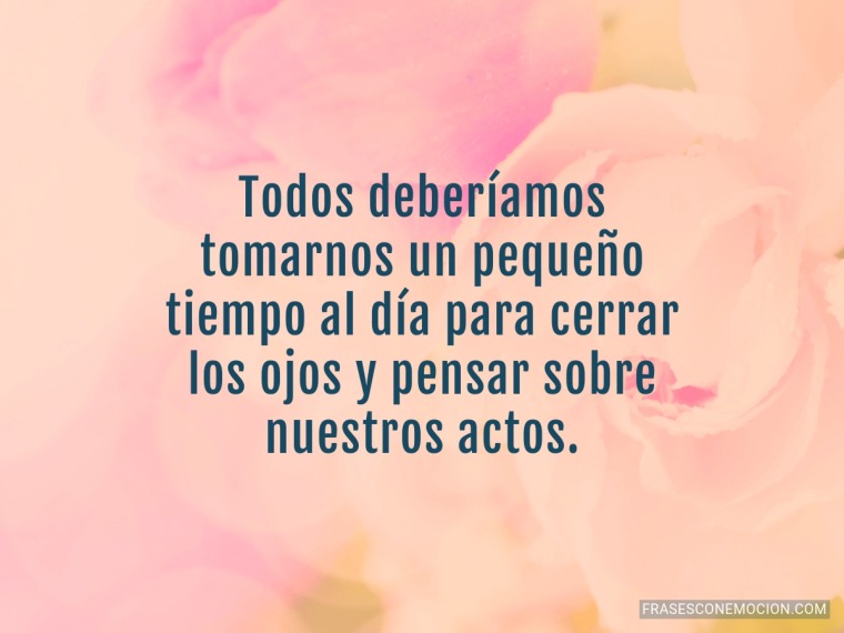 Todos deberíamos tomarnos...