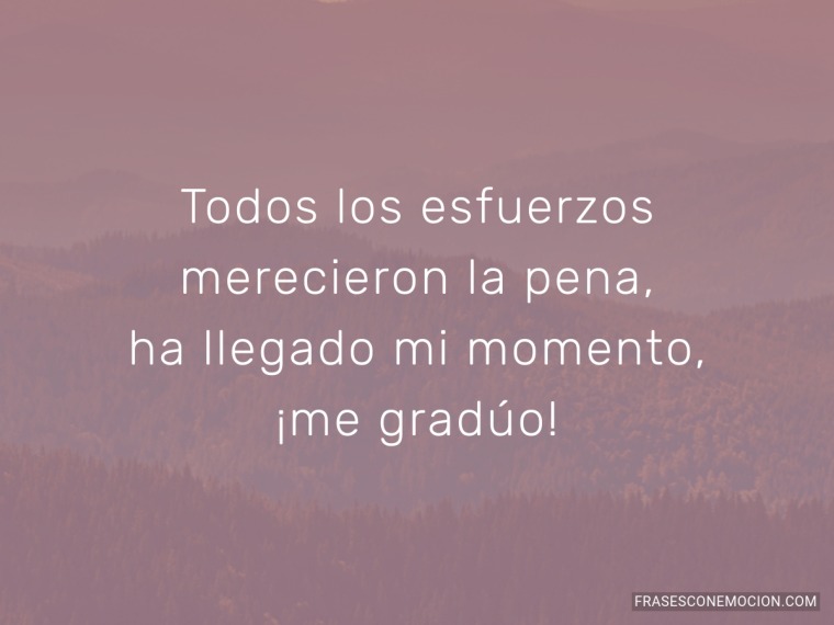 Todos los esfuerzos...