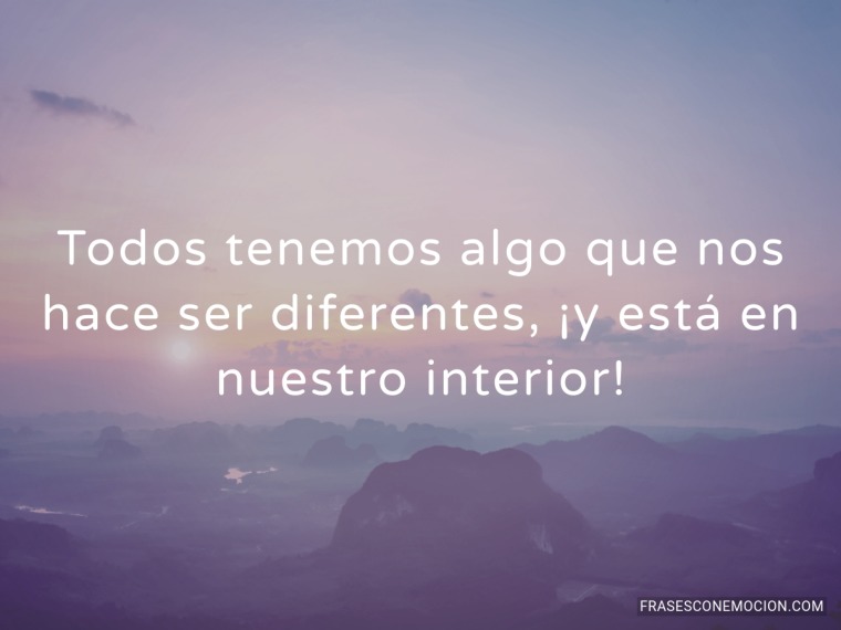 Todos tenemos algo...