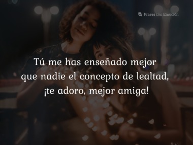 Tú me has enseñado...