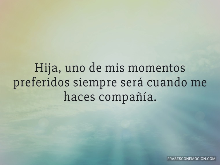 Uno de mis momentos preferidos...