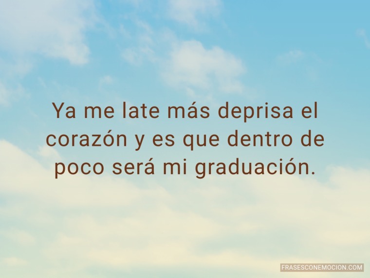 Ya me late más deprisa el...