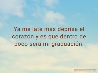 Ya me late más deprisa el...