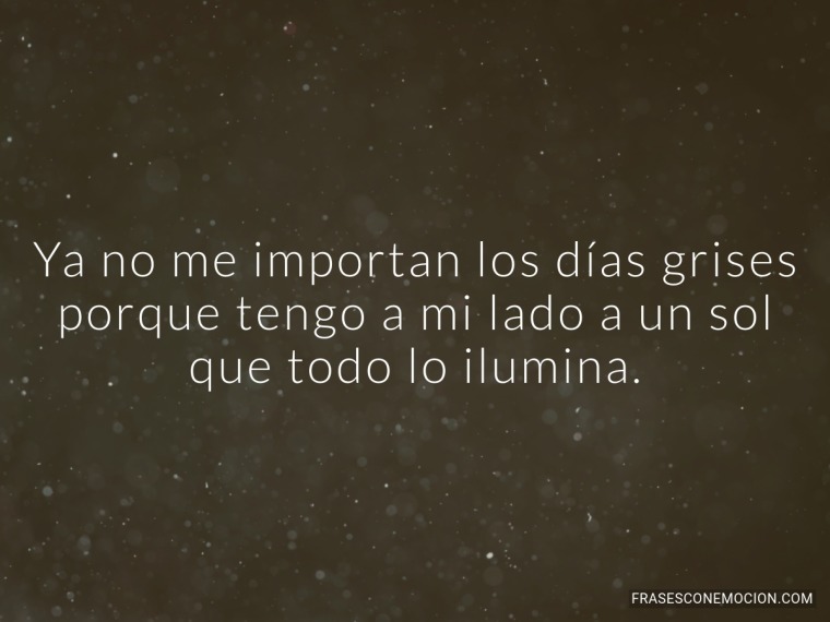 Ya no me importan los días...