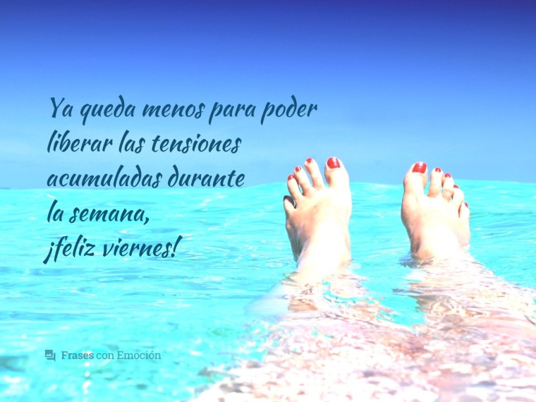 Ya queda menos para...