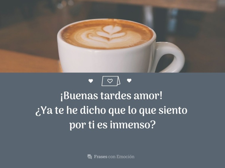 Ya te he dicho que...